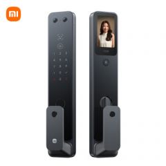 小米智能门锁2 PRO 摄像头可视对讲 全自动指纹锁智能锁 防盗门锁NFC 大屏猫眼3D结构光人脸开门更安全